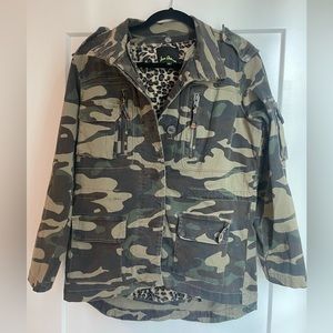 Sam Edelman Camo/Leopard jacket, Small